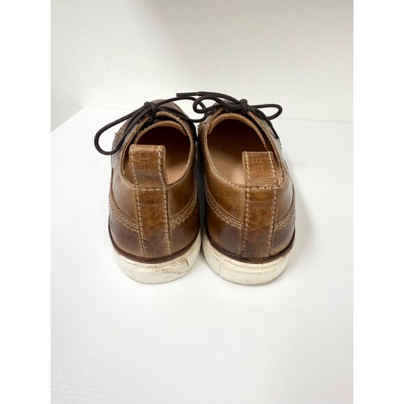Bed Stu Bedstu Workshop Distressed Leather Men's Oxford Sneaker 9.5 - Picture 5 of 8